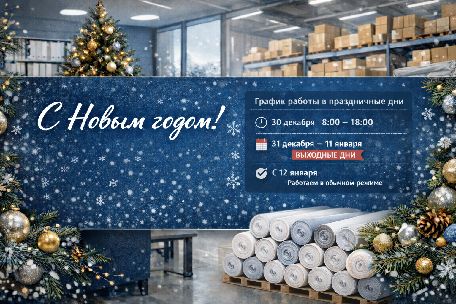 С Наступающим Новым годом!