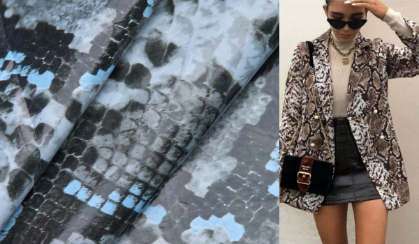 «Змеиный» принт обещает быть хитом осени 2022!