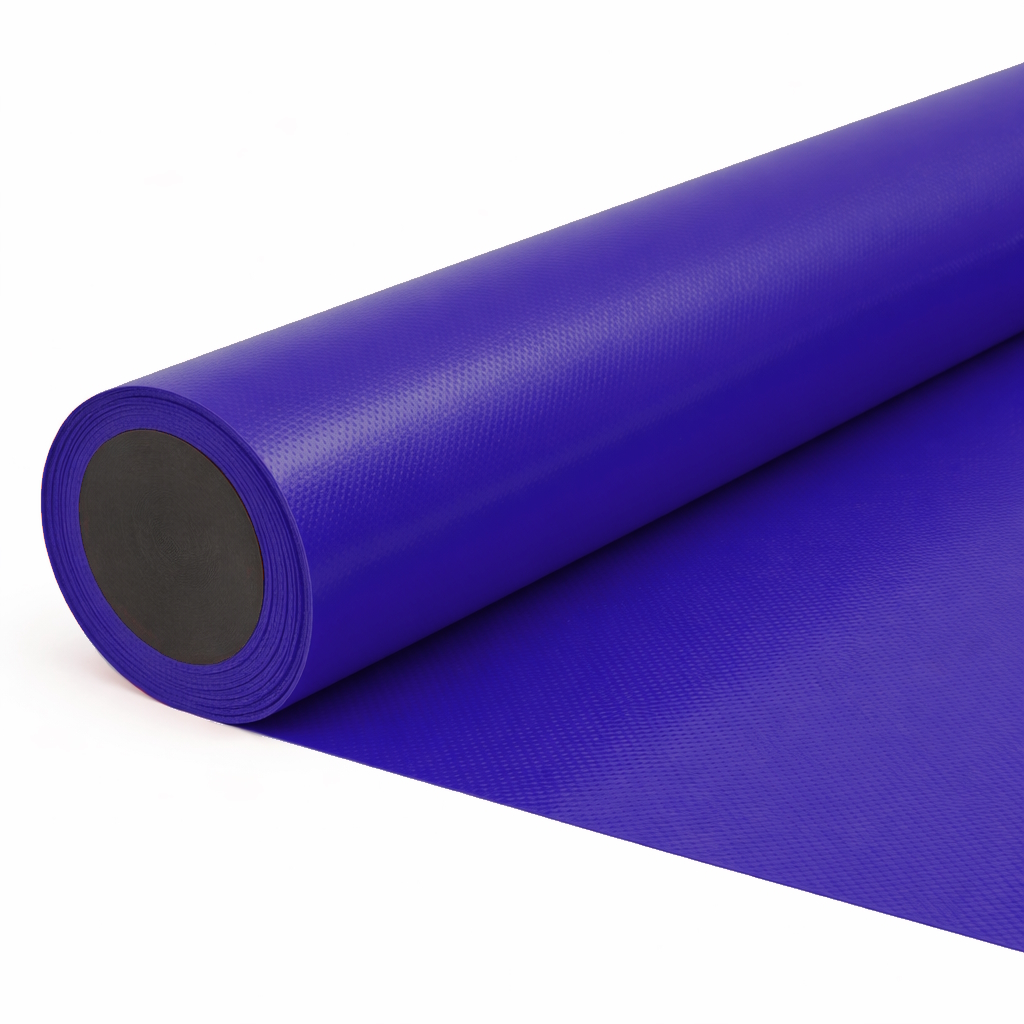 ПВХ ТКАНЬ Polystar-SL 650г/м2 синий RAL 5002 1 ст. лак полугл. -40С 2,5м 65м