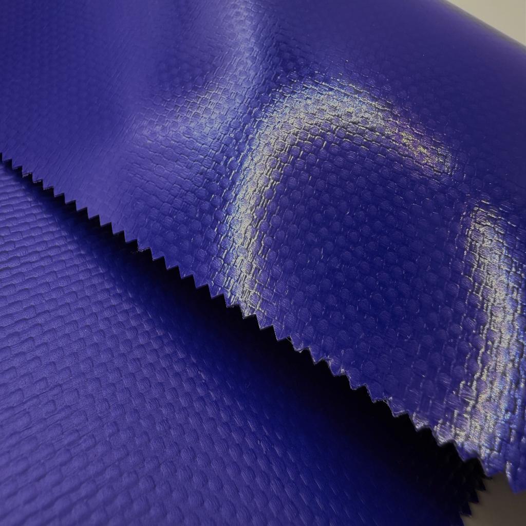 ПВХ ТКАНЬ Polystar-SL 650г/м2 синий RAL 5002 1 ст. лак полугл. -40С 2,5м 65м