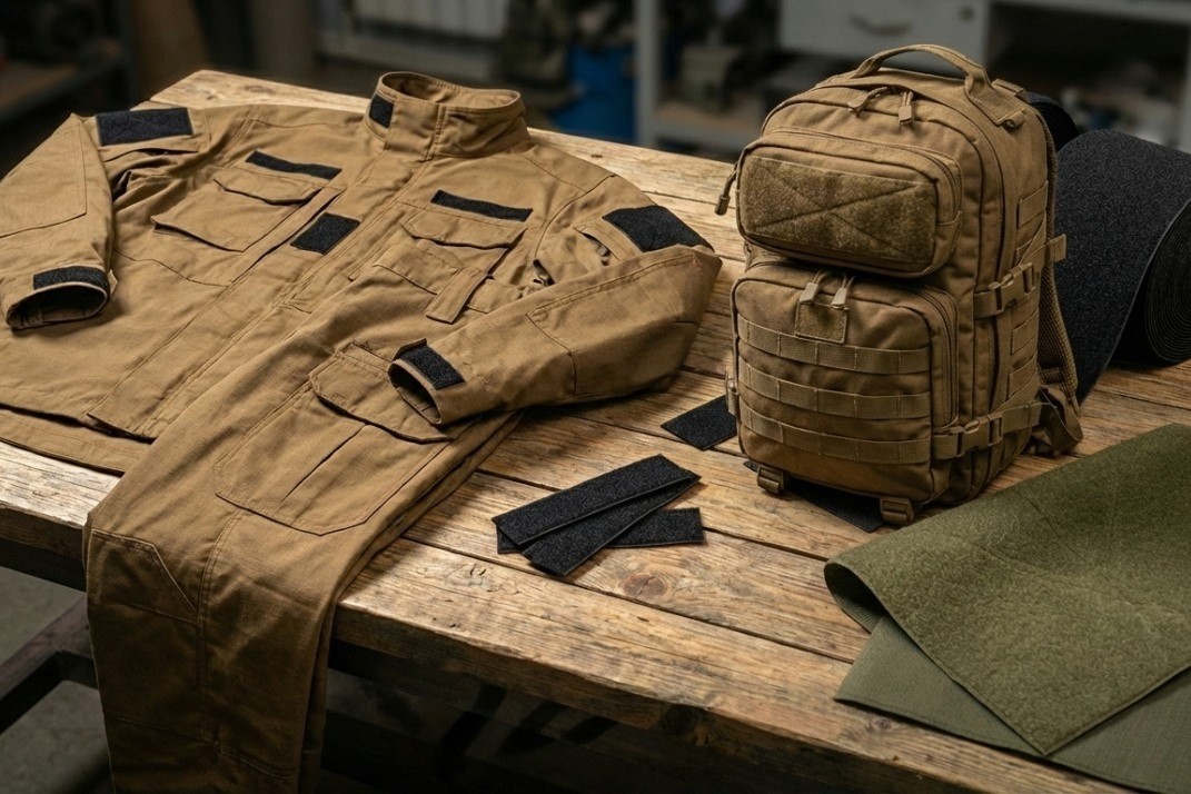 Ленты-велькро для тактической одежды