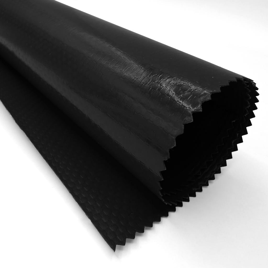 ПВХ ТКАНЬ Polystar-SL 550г/м2 черный RAL 9005 гл. -30С 1,5м 50м