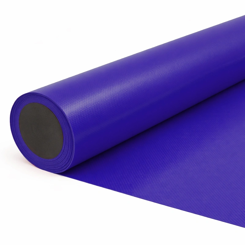 ПВХ ТКАНЬ Polystar-SL 650г/м2 синий RAL 5002 1 ст. лак полугл. -50С 2,5м 65м