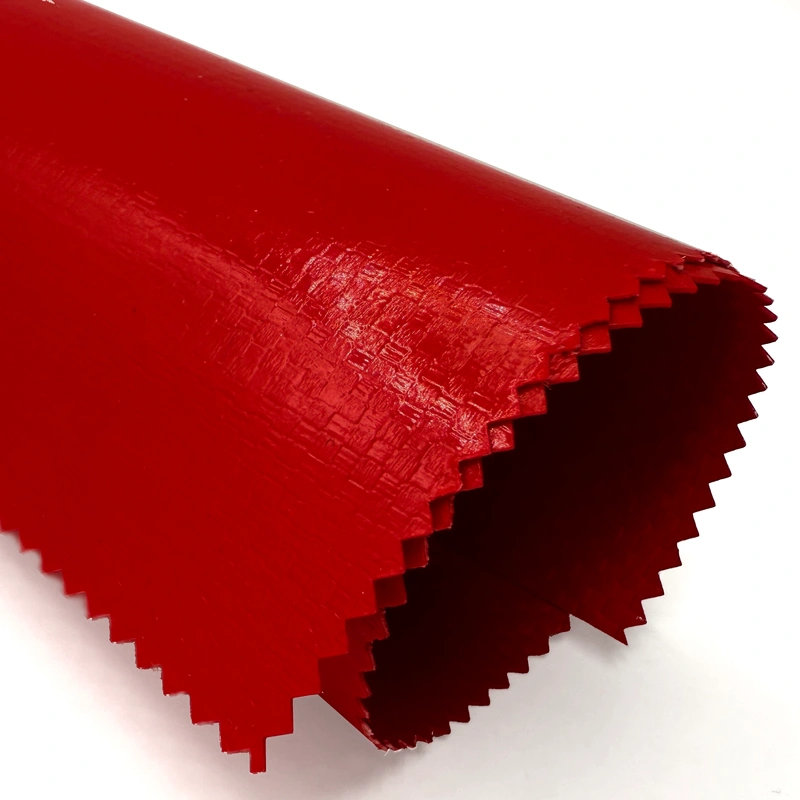 ПВХ ТКАНЬ Polystar-HL 700г/м2 красный RAL 3001 1 ст. лак полугл. -50С 3,2м 42м