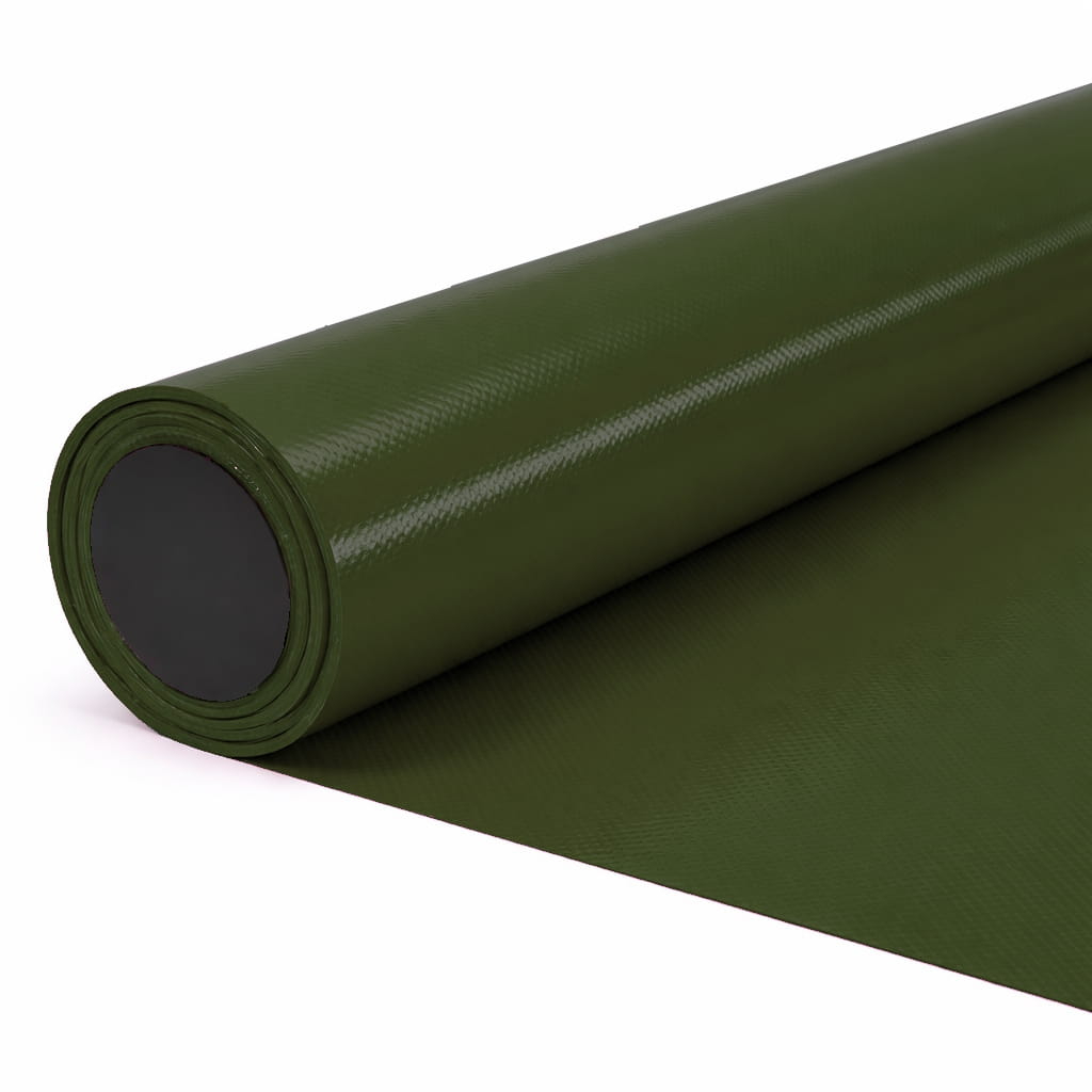 ПВХ ТКАНЬ МТМП1 450г/м2 хаки RAL 6003 1 ст. лак гл. -40С Г1 3,2м 65м