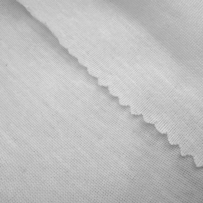 ТРИКОТАЖНОЕ ПОЛОТНО ДЛЯ БАФФОВ 2019-09-30(S) 135г/м2 0,25м 100%п/э (1кг-14,8м) (белый)