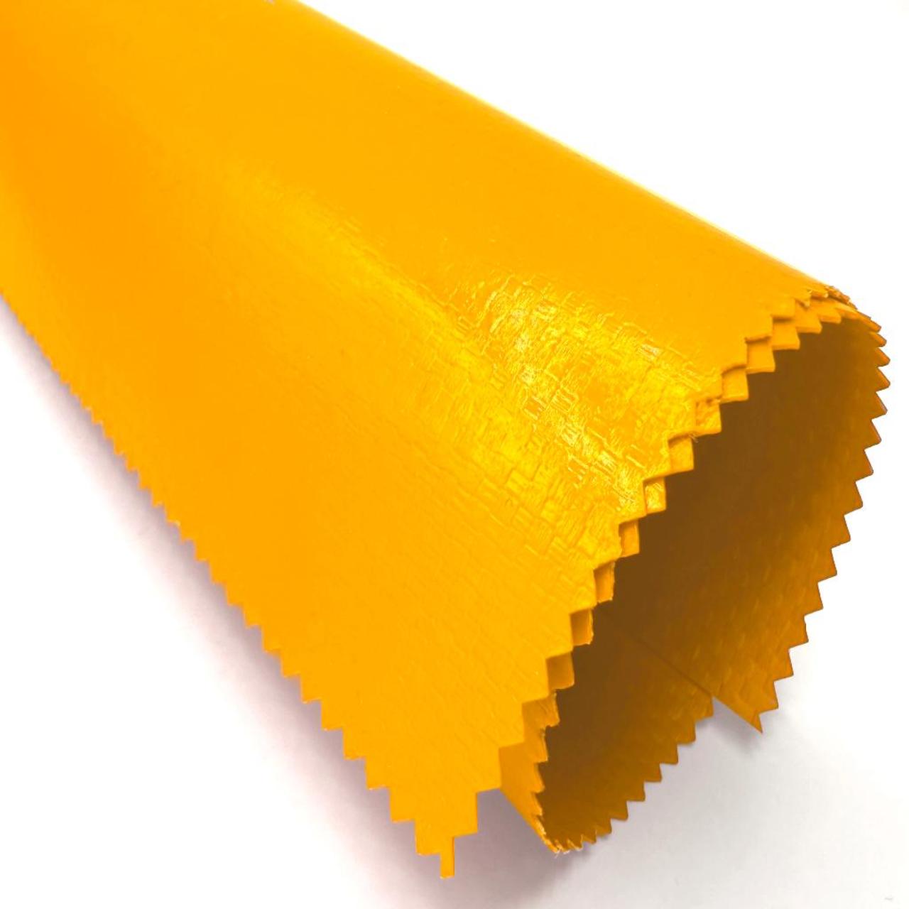 ПВХ ТКАНЬ Polystar-HL 650г/м2 желтый RAL 1003 1 ст. лак полугл. -40С 2,5м 65м