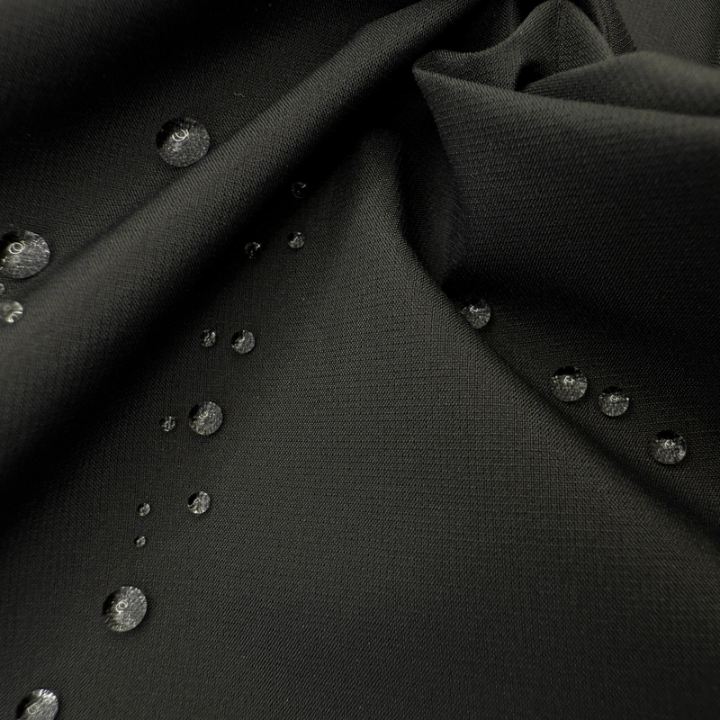 ТРЕХСЛОЙНАЯ МЕМБРАННАЯ ТКАНЬ ВИНД WR TPU 10K/10K 95г/м2 1,45м 100%нейлон (ТРЕХСЛОЙНАЯ МЕМБРАННАЯ ТКАНЬ ВИНД WR TPU 10K/10K 95г/м2 1,45м 100%нейлон черный)