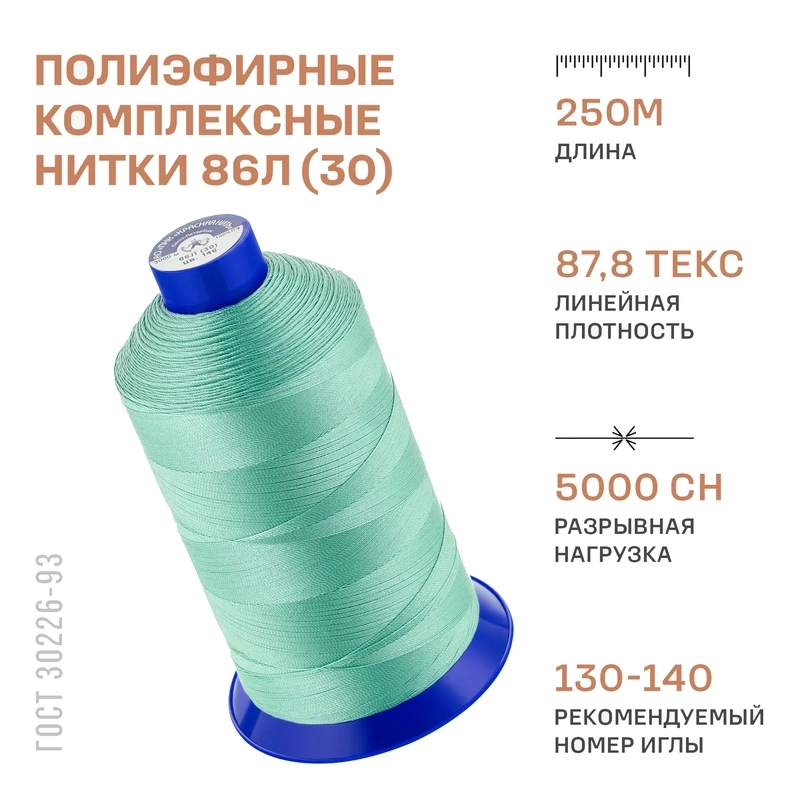 НИТКИ ПНК Красная нить 86Л 250м