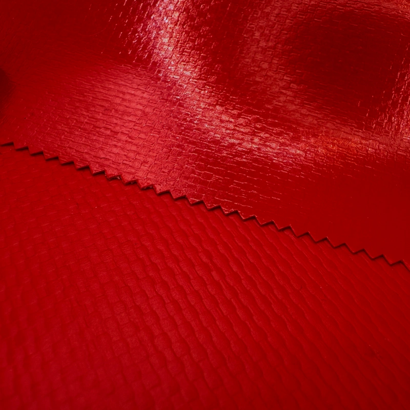 ПВХ ТКАНЬ Polystar-HL 700г/м2 красный RAL 3001 1 ст. лак полугл. -50С 3,2м 42м