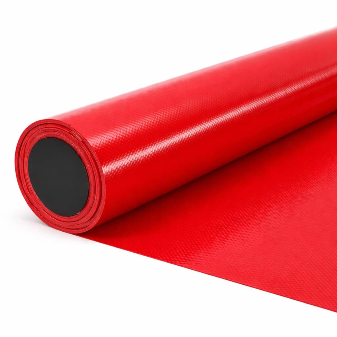 ПВХ ТКАНЬ 630г/м2 красный RAL 3020 гл. -30С 2,5м 65м