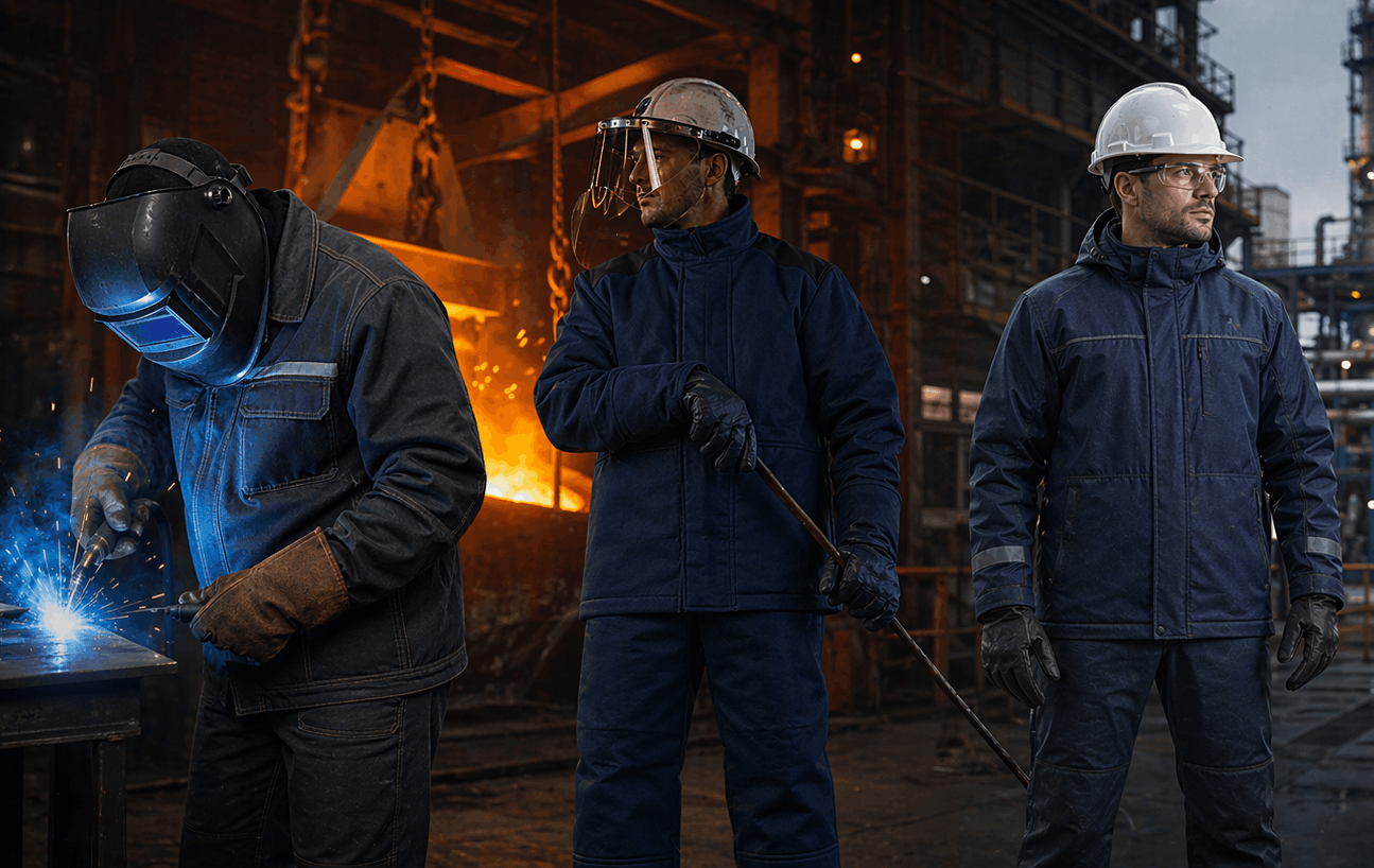 Материалы для спецодежды с огнестойкими и антистатическими свойствами