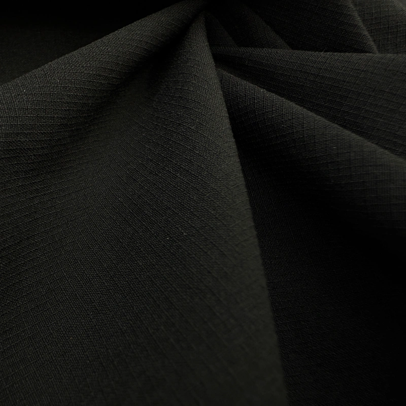 ТКАНЬ ДЛЯ СПОРТИВНЫХ КОСТЮМОВ 2021-10-28-2 (S) R/Stop WR 145г/м2 1,45м 92%нейлон, 8%сп (ТКАНЬ ДЛЯ СПОРТИВНЫХ КОСТЮМОВ 2021-10-28-2 (S) R/Stop WR 1,45м 92%нейлон, 8%сп черный)