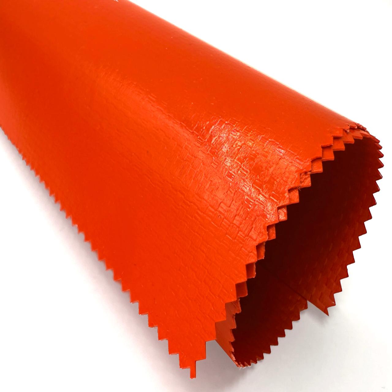 ПВХ ТКАНЬ Polystar-SL 600г/м2 оранжевый RAL 2004 гл. -30С 2,5м 65м