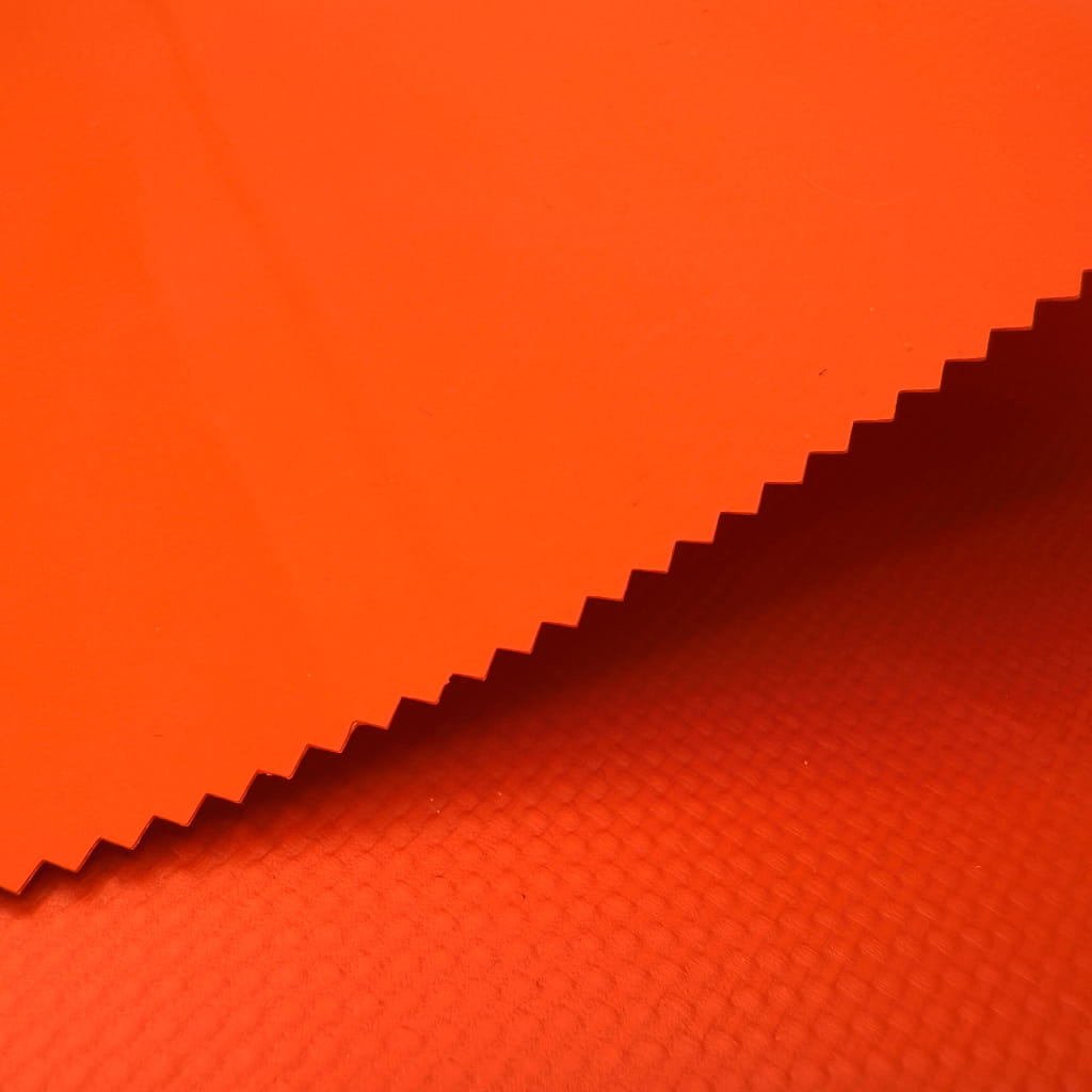 ПВХ ТКАНЬ Polystar-SL 550г/м2 оранжевый RAL 2004 мат. -30С 2м 50м