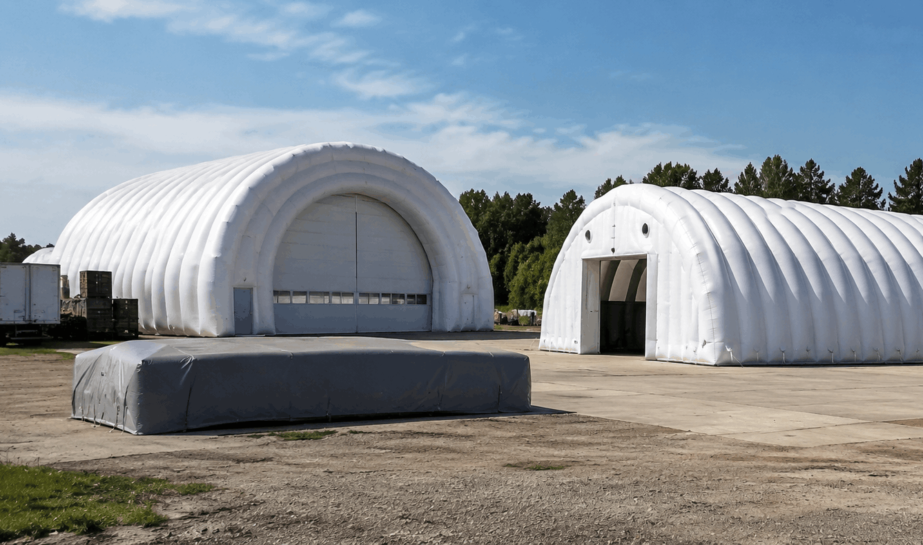 Новое поступление ПВХ тканей для производителей пневмокаркасных сооружений