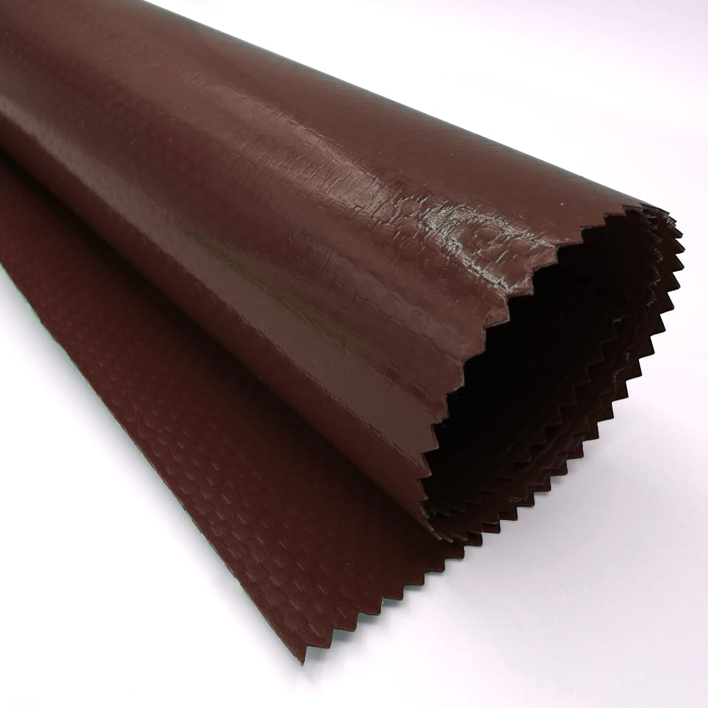 ПВХ ТКАНЬ Polystar-SL 500г/м2 коричневый RAL 8017 гл. -30С 2,5м 65м