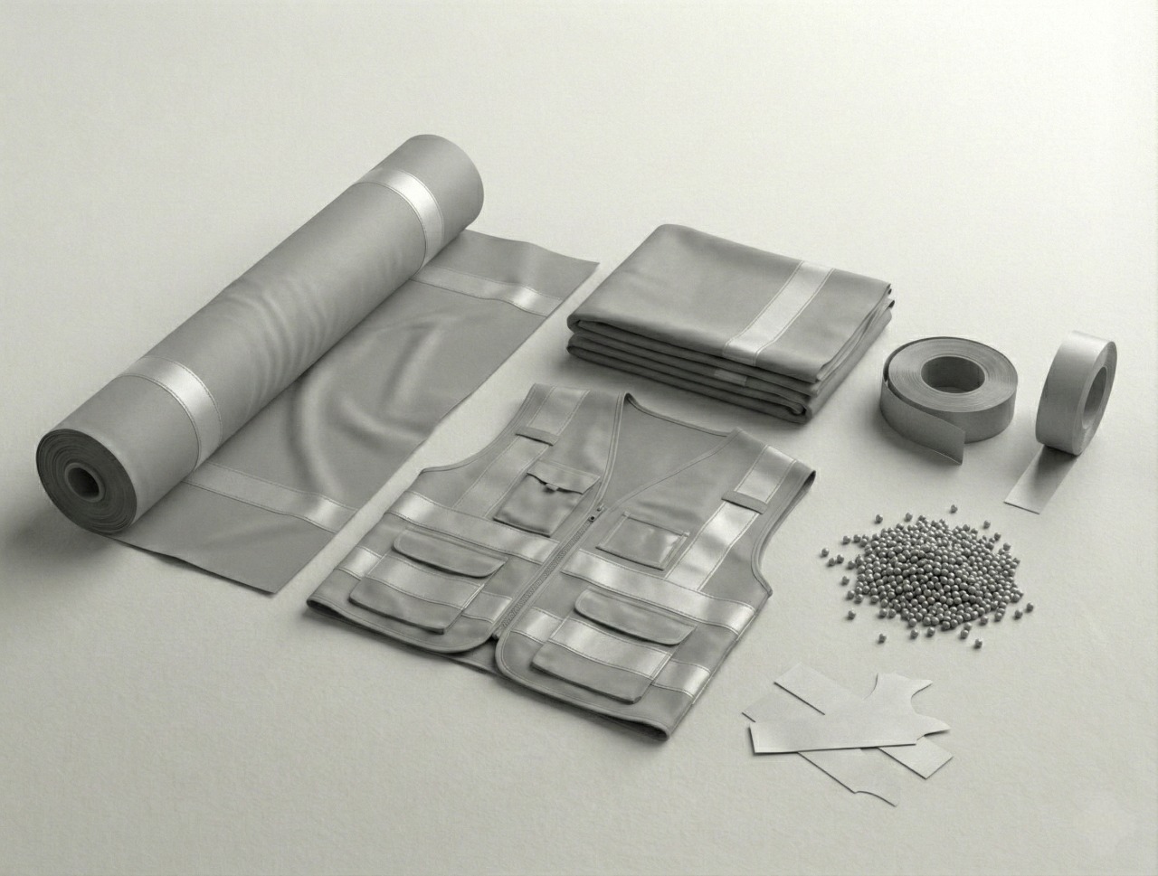 Материалы повышенной видимости для сигнальной одежды