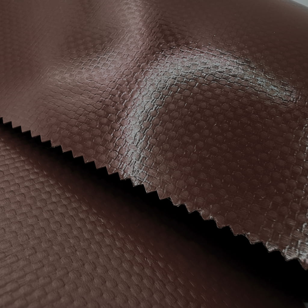 ПВХ ТКАНЬ Polystar-SL 500г/м2 коричневый RAL 8017 гл. -30С 2,5м 65м